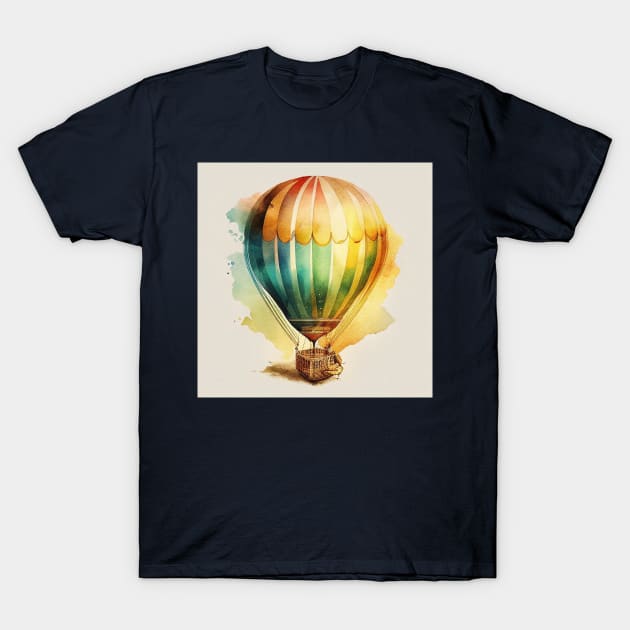 Vintage hot air baloon T-Shirt by simonebonato99@gmail.com